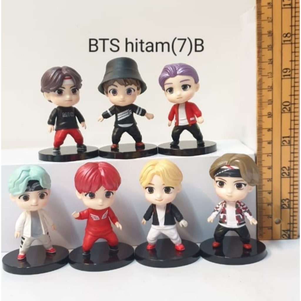 Action Figure BTS set isi 7