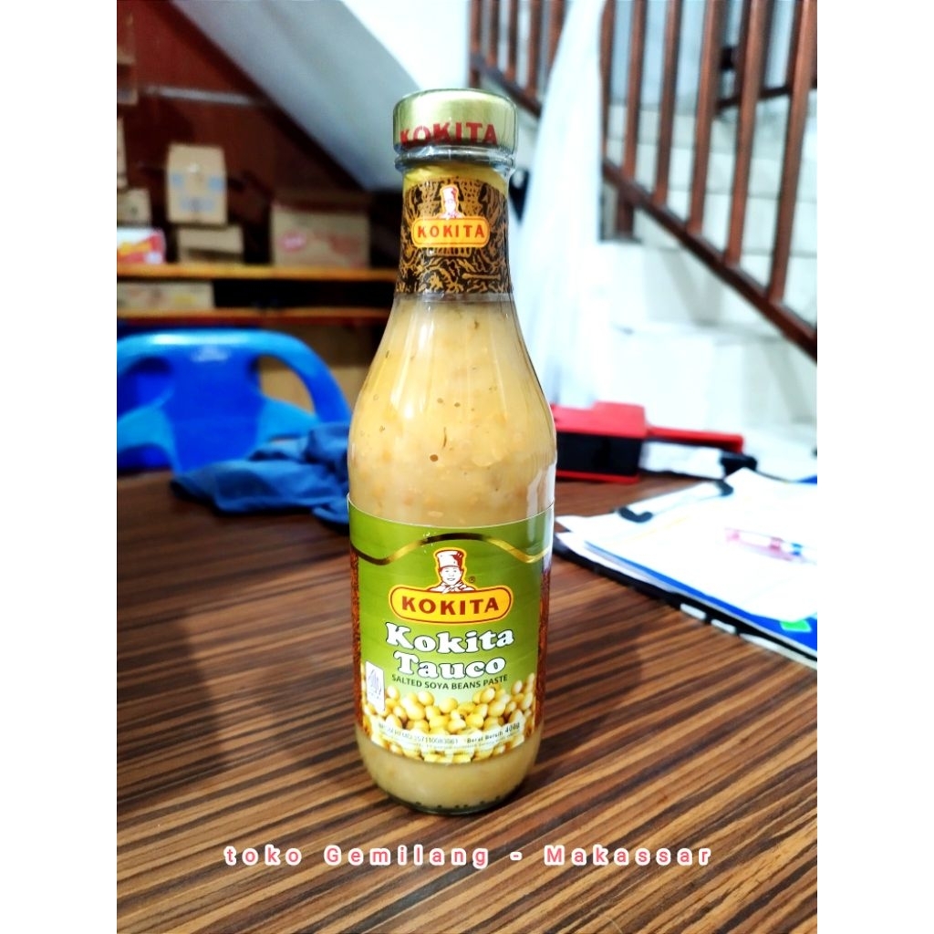 

Kokita tauco asin botol 400 gr / salted soya beans paste