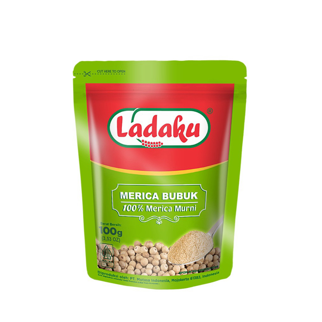 

LADAKU MERICA BUBUK KEMASAN POUCH 100 GRAM