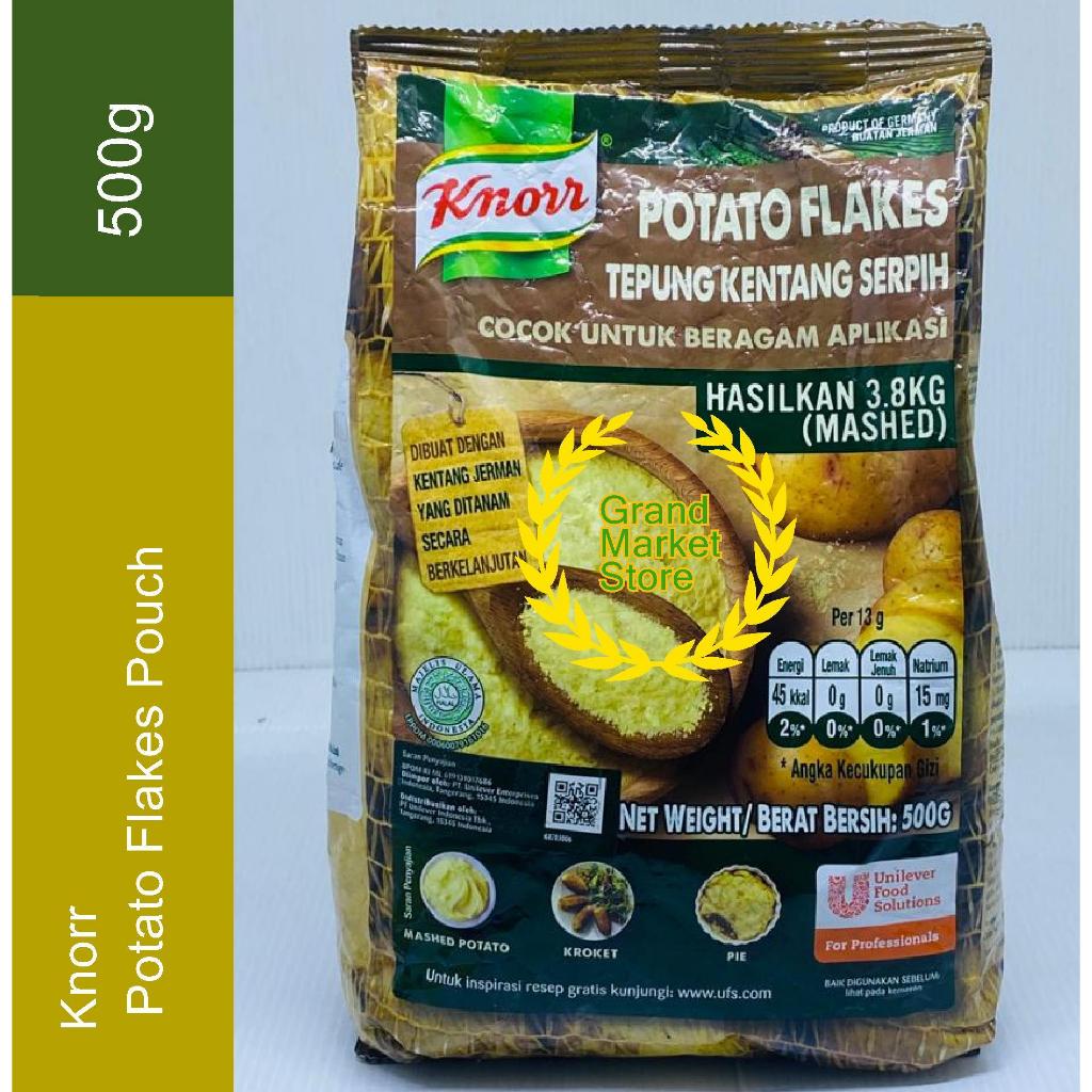 

Promo Murah Knorr Potato Flakes Pouch 500g Tepung Kentang Serpih 500 gram - Tepung Kentang - Knorr Potato Flakes