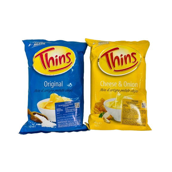 

Thins Salt Vinegar Potato Chips Australia 175g