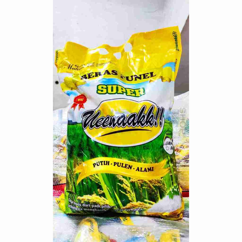 

BERAS KEMASAN 5KG SUPER UENAK