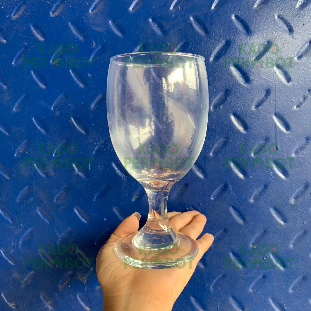 Gelas Kaca Wine Bali Steamware-Gelas Restoran-Glass Bir Bali Cantik