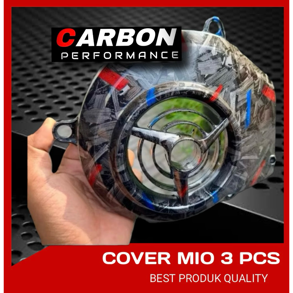 TUTUP KIPAS MIO SPORTY CARBON FORGED KIPAS MIO SMILE CARBON FORGED ▪️kipas mio carbon Forged kipas m