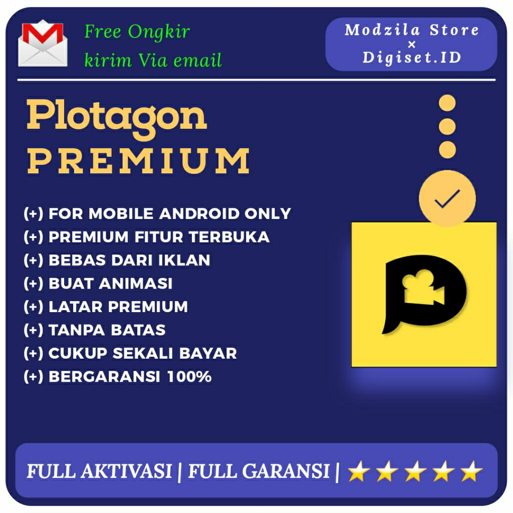 Lifetime Platagon Aplikasi Platagon animasi untuk Android - Digiset.id