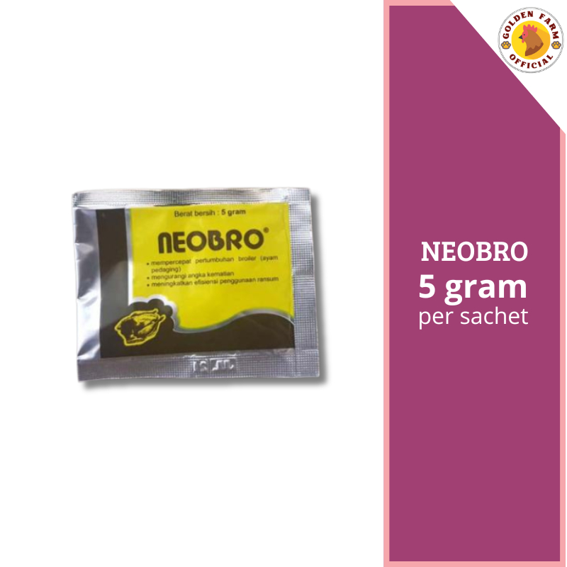 Neobro 5gr medion vitamin ayam