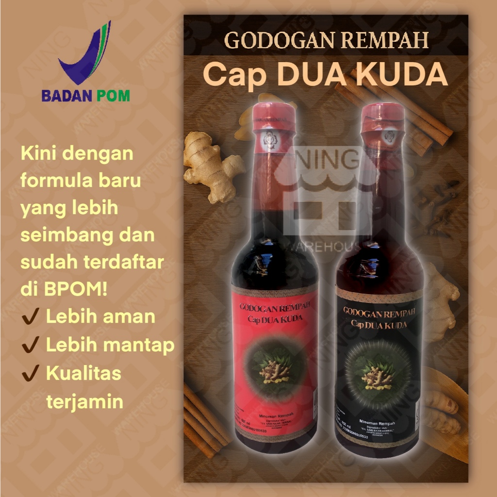 

Jamu Asam Urat – Jamu Pegel Linu – Godogan Rempah Cap Dua Kuda – BPOM Resmi – Ex Jamu Tangkur