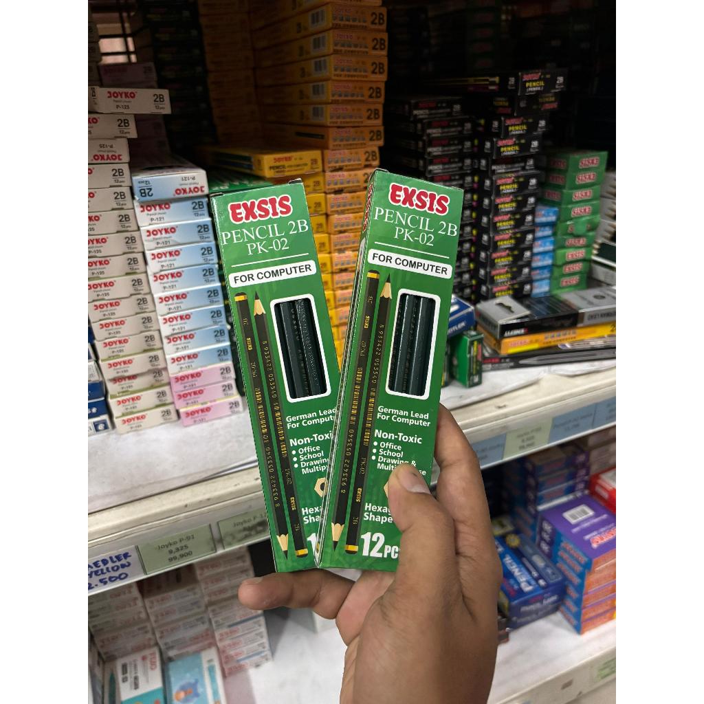 

SELUSIN ( 12 BIJI ) Pensil 2B Exsis / Pensil 2B