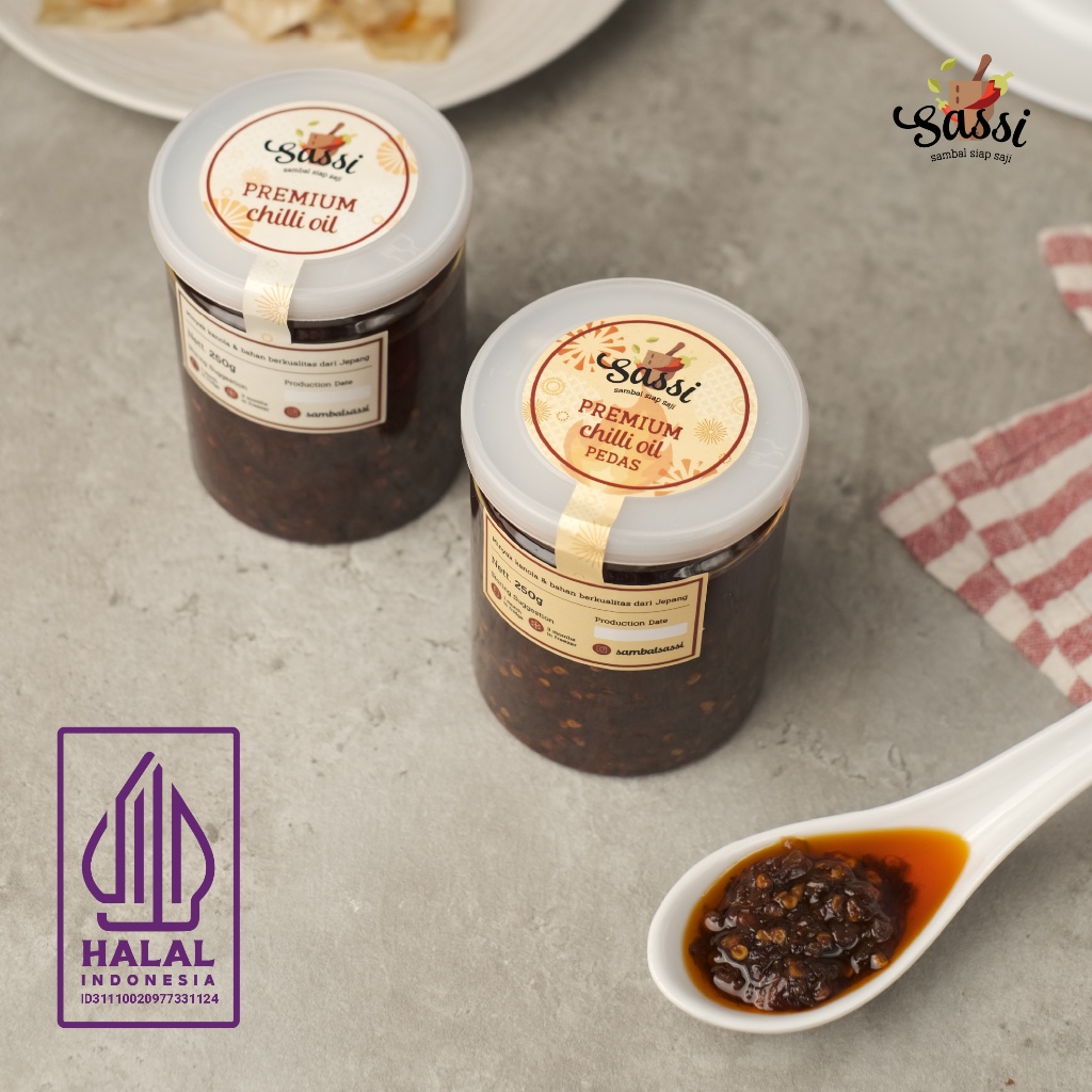 

Sambal Sassi - Premium Chilli Oil (Sambal Minyak dengan Minyak Kanola)