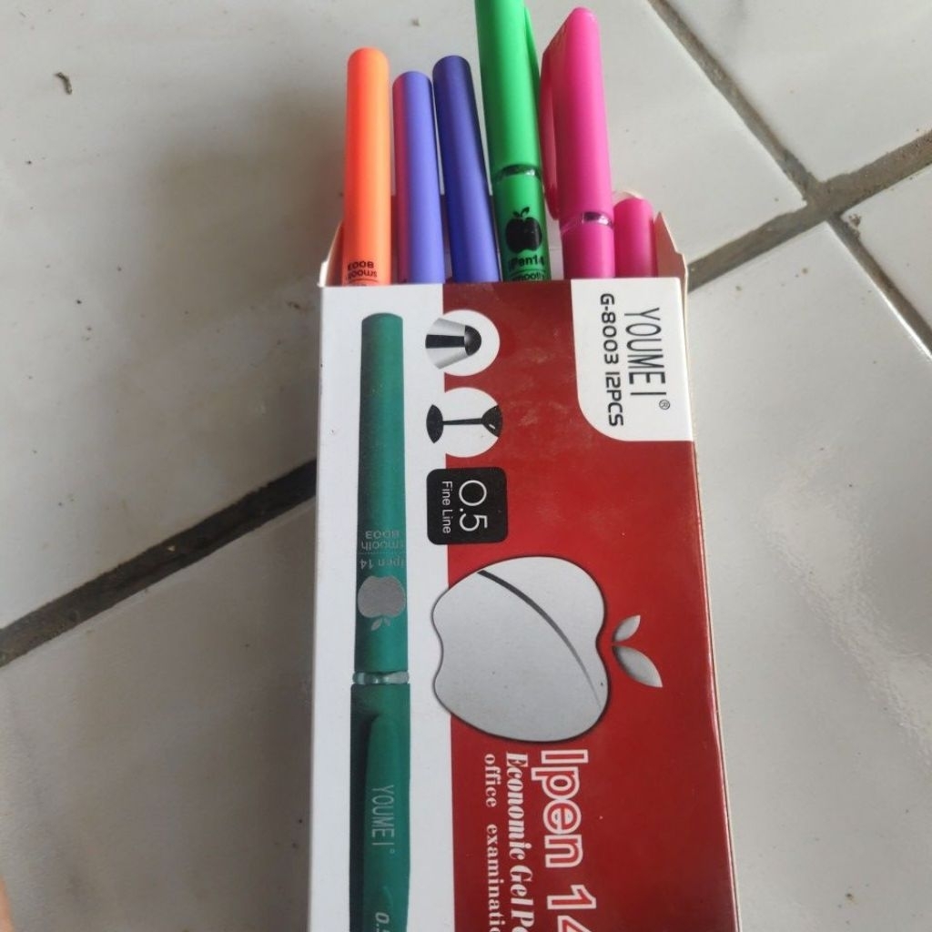 

pena cair aple isi 12 pcs