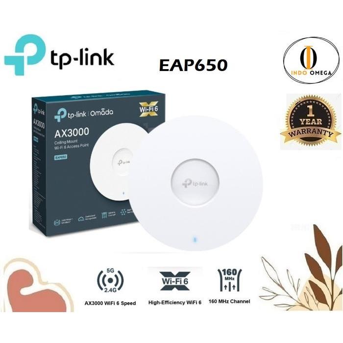 TP-LINK EAP650 AX3000 Ceiling Mount WiFi 6 Access Point