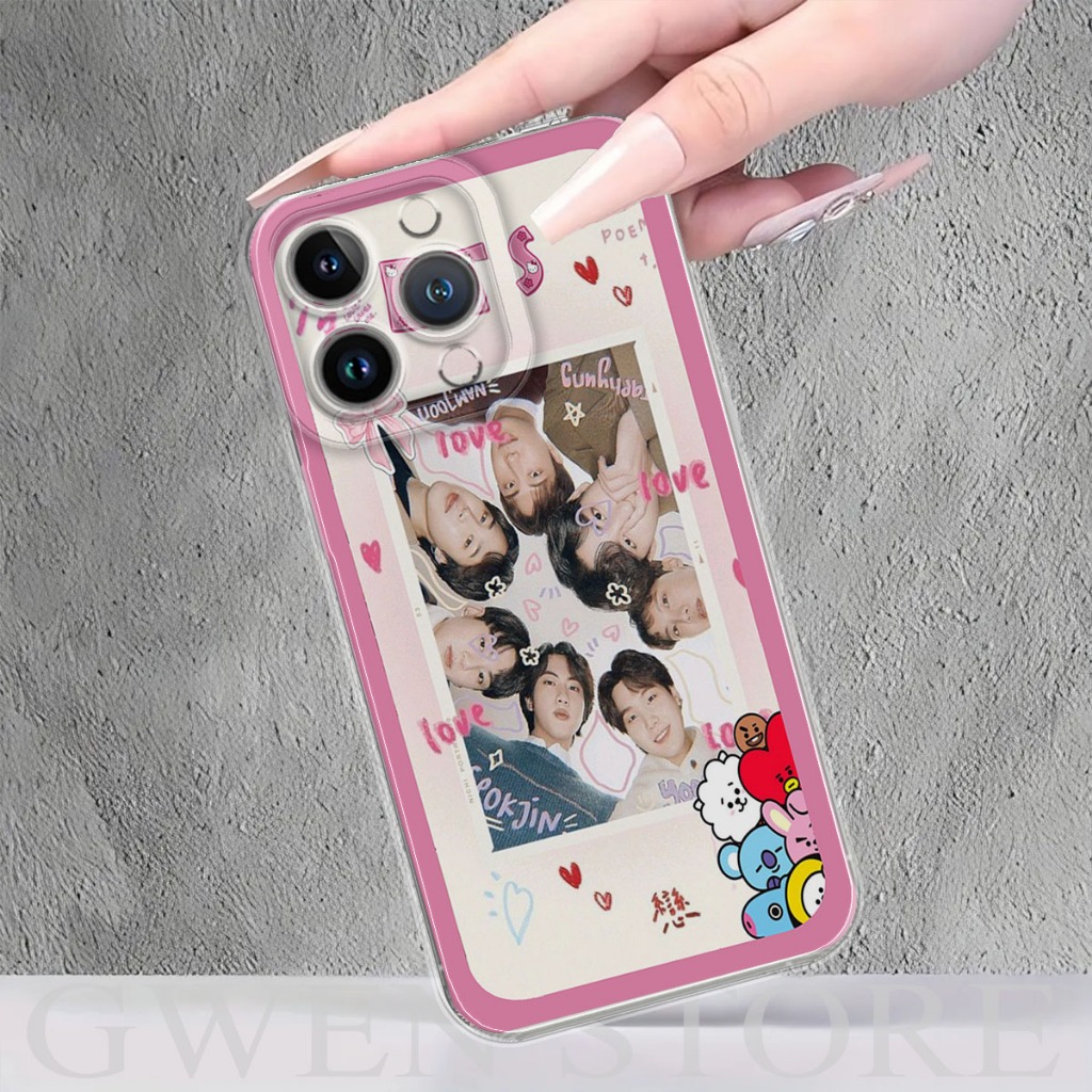 CASE BTS UNTUK VIVO Y12 Y20 Y15s Y02A Y33s Y15A Y91C Y21S Y02T Y02s Y17 Y30i Y53S Y50 casing hp case