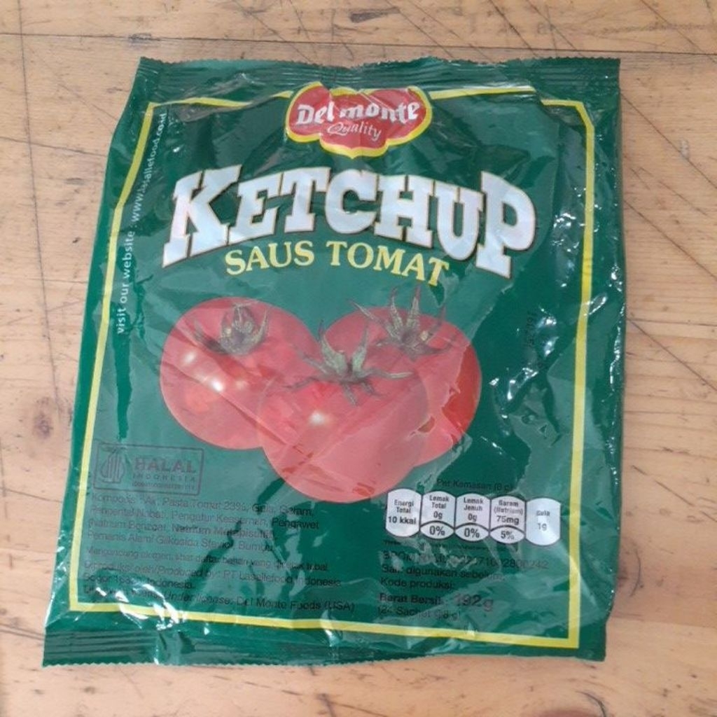 

DEL MONTE SAOS TOMAT SACHET ISI 24 192GR