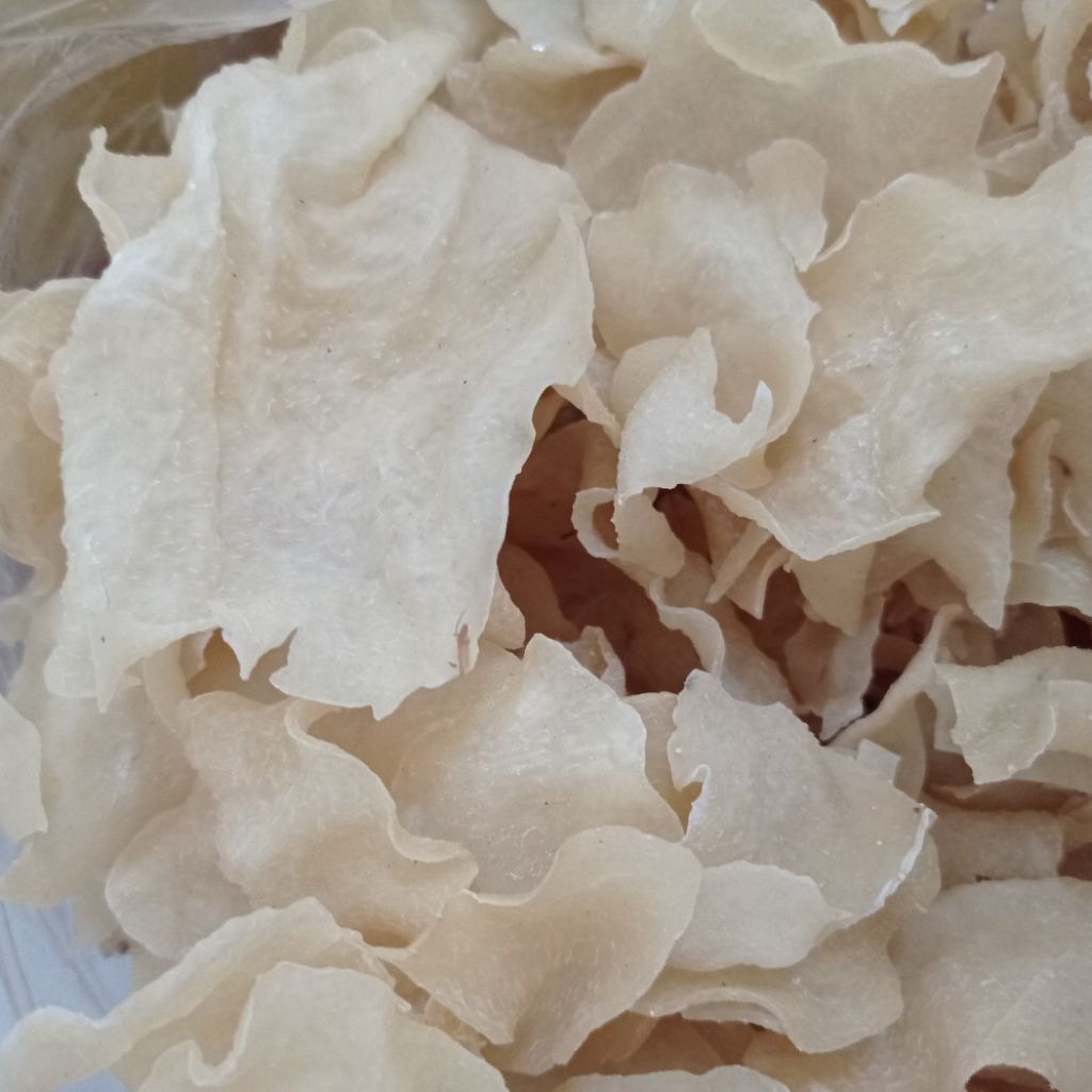 

Kerupuk Gadung Mentah Kemasan 300gr