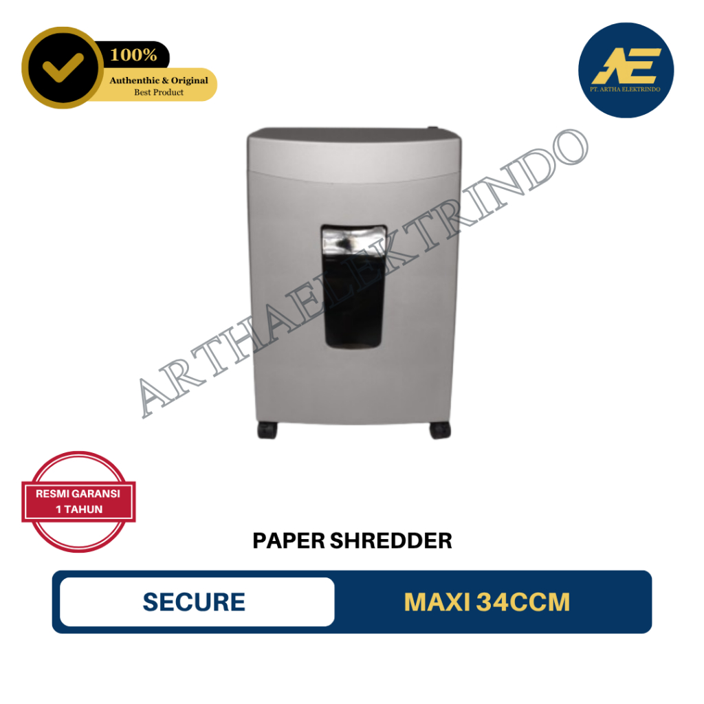 Paper Shredder SECURE MAXI 34CCM - Mesin Penghancur Kertas / secure maxi 34 CCM / secure maxi34ccm