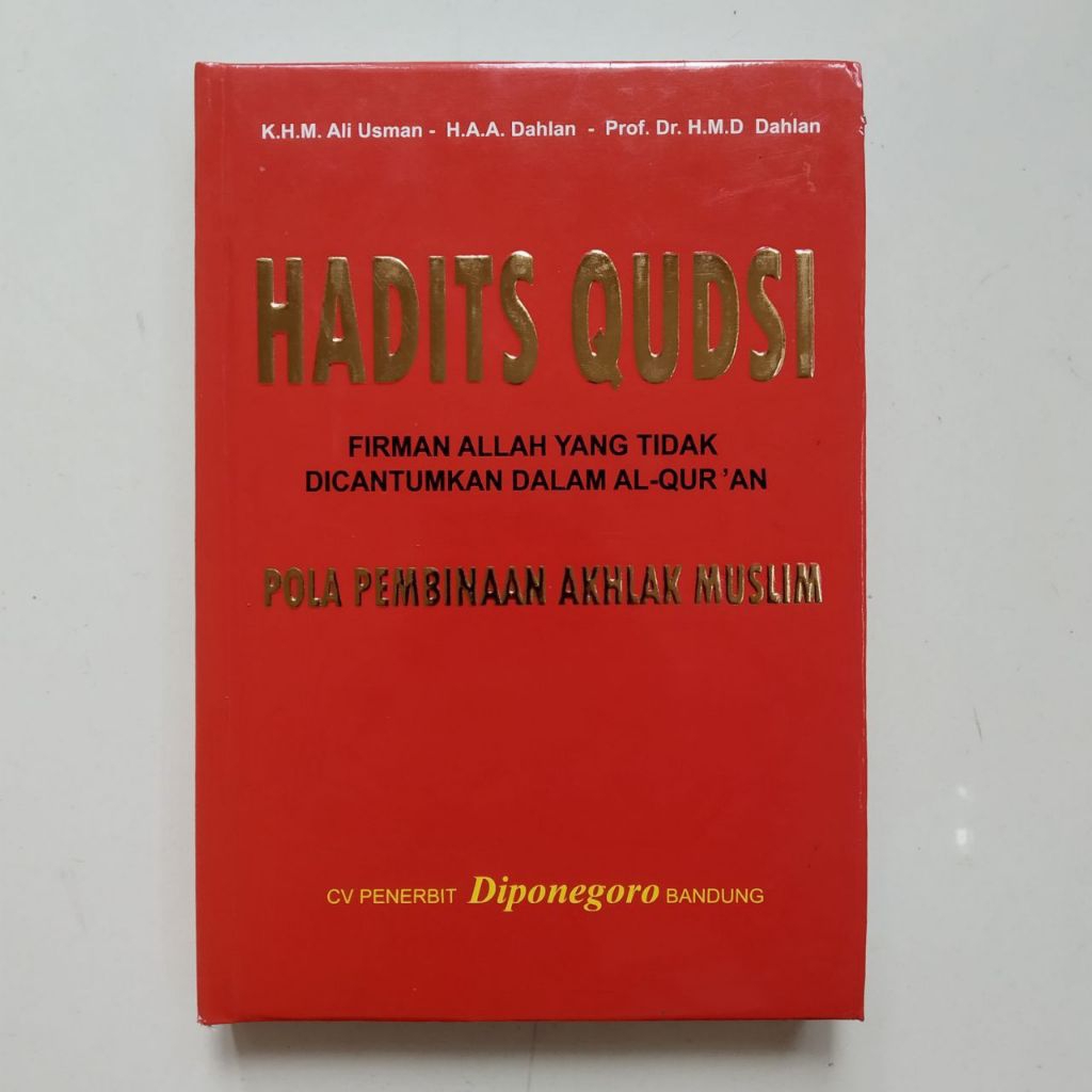 Hadits Qudsi | Firman Allah Yang Tidak Dicantumkan Dalam Al-Qur'an terbitan Diponegoro