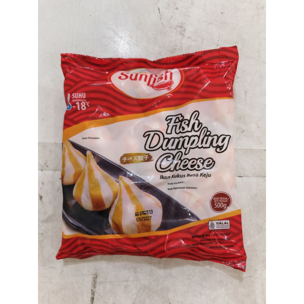 

SUNFISH dumpling Cheese 500gram