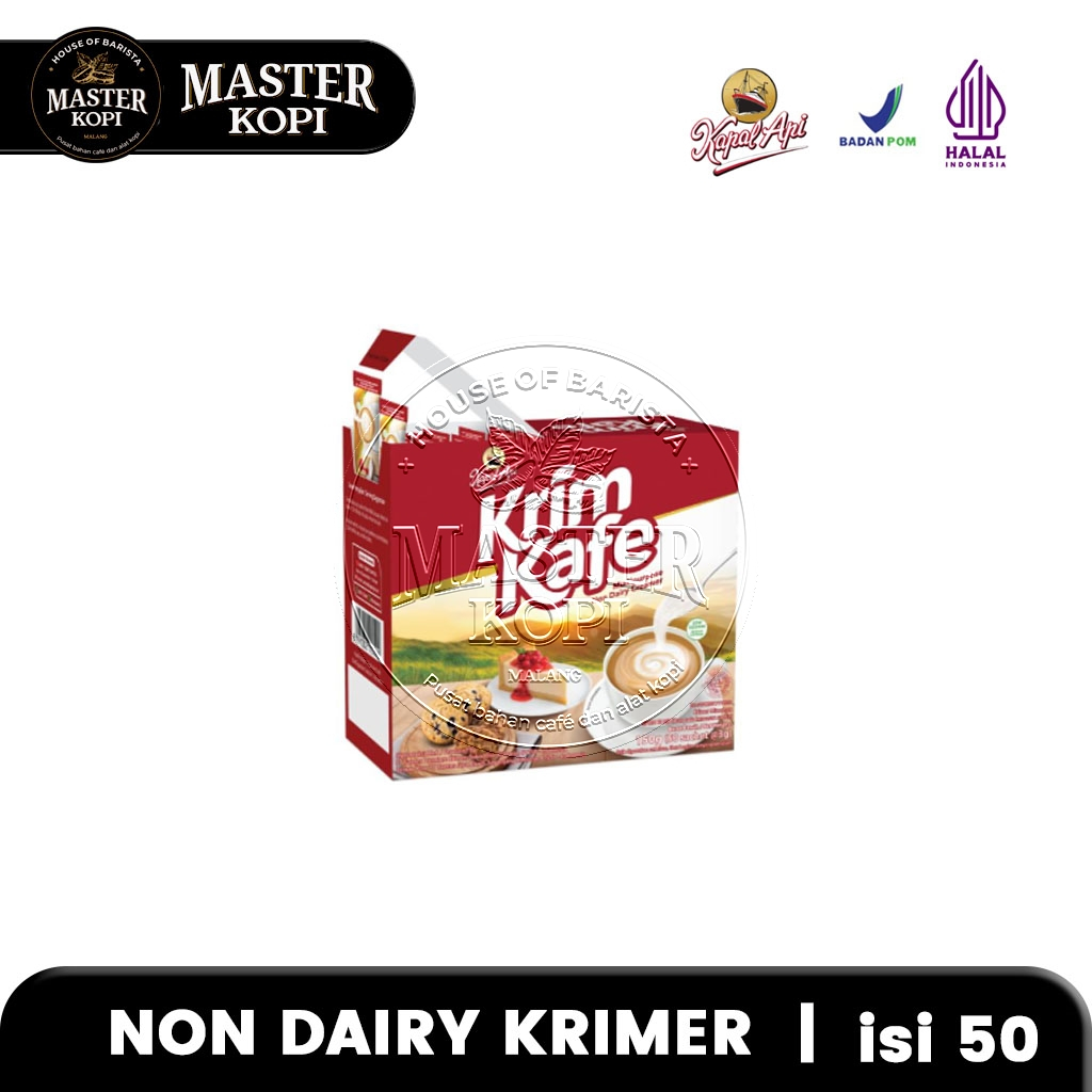 

Kapal Api Krim Kafe STICK 3gr Non Dairy Creamer Krimer Nabati Box isi 50pcs