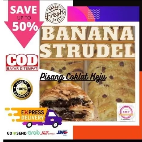 

STRUDLE PISANG COKLAT KEJU / STRUDLE BANDUNG / HOMEMADE
