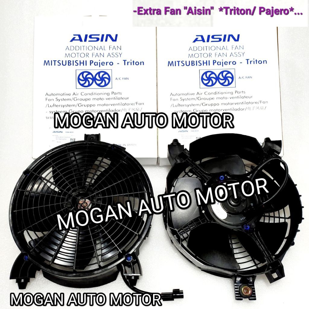 Extra Fan AC Xtra Fan Mitsubishi Pajero Sport Triton Strada Merk AISIN Original Import