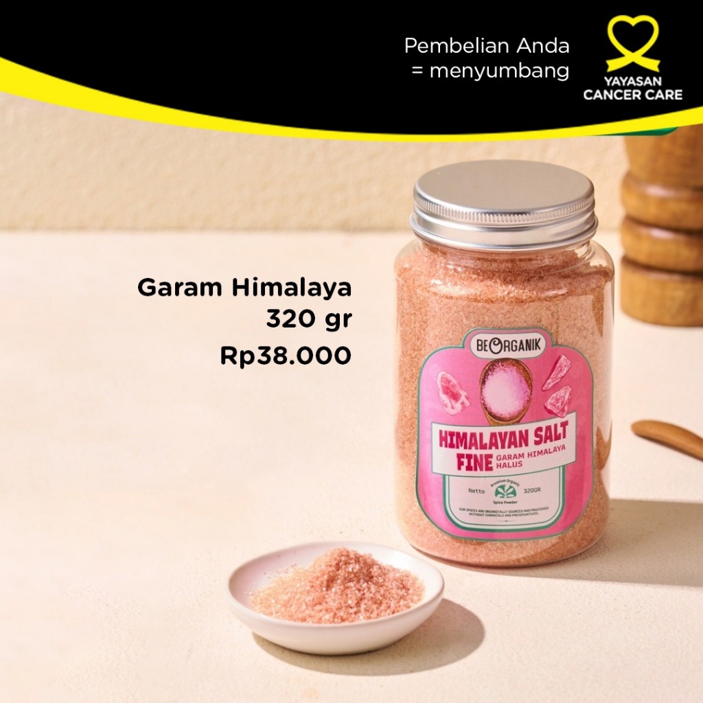

Beorganik Himalayan Salt Garam Himalaya Halus