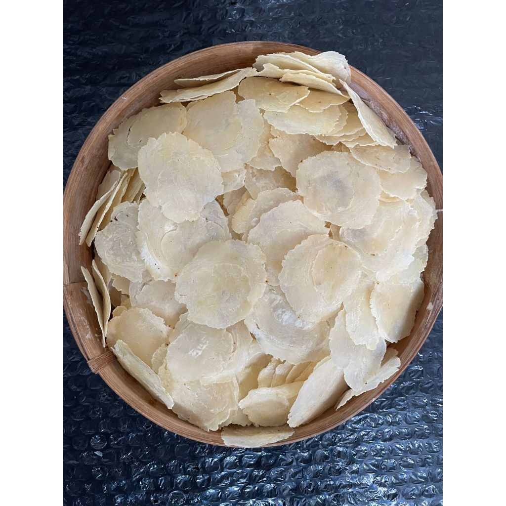 

Emping Melinjo 1 Kg Kering Pasar Asli Kebumen - Emping Premium, Sortiran, Cantik Cantik