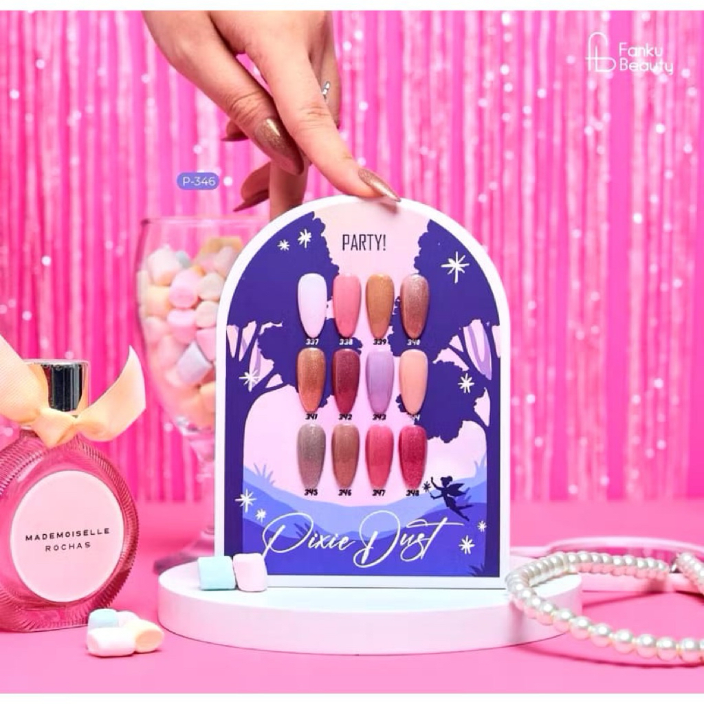 PIXIE DUST PARTY GEL HALAL GLITTER / KUTEK GEL PARTY ORIGINAL / KUTEK PARTY HALAL