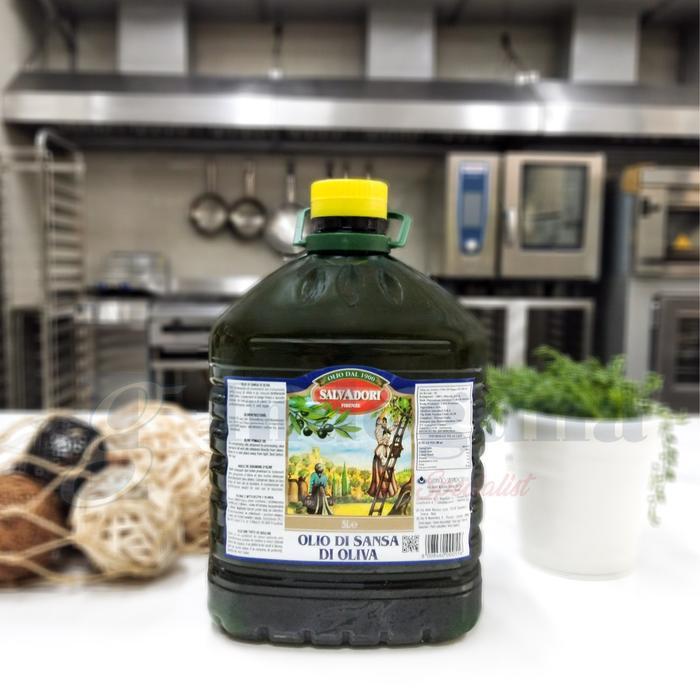 

Salvadori Olive Pomace Oil (Minyak Zaitun Pomace) Minyak Goreng 5L