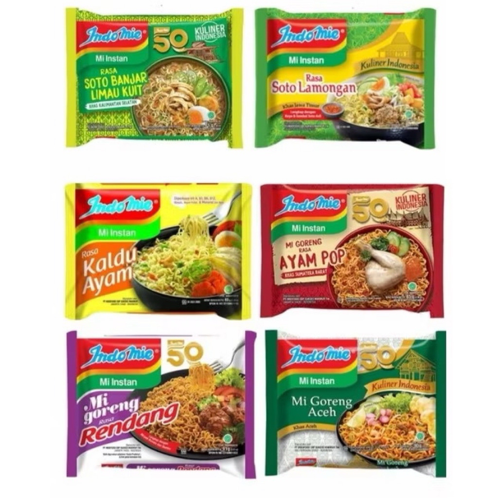 

[Super Enak!] INDOMIE GORENG SEMUA RASA ALL VARIAN!!!