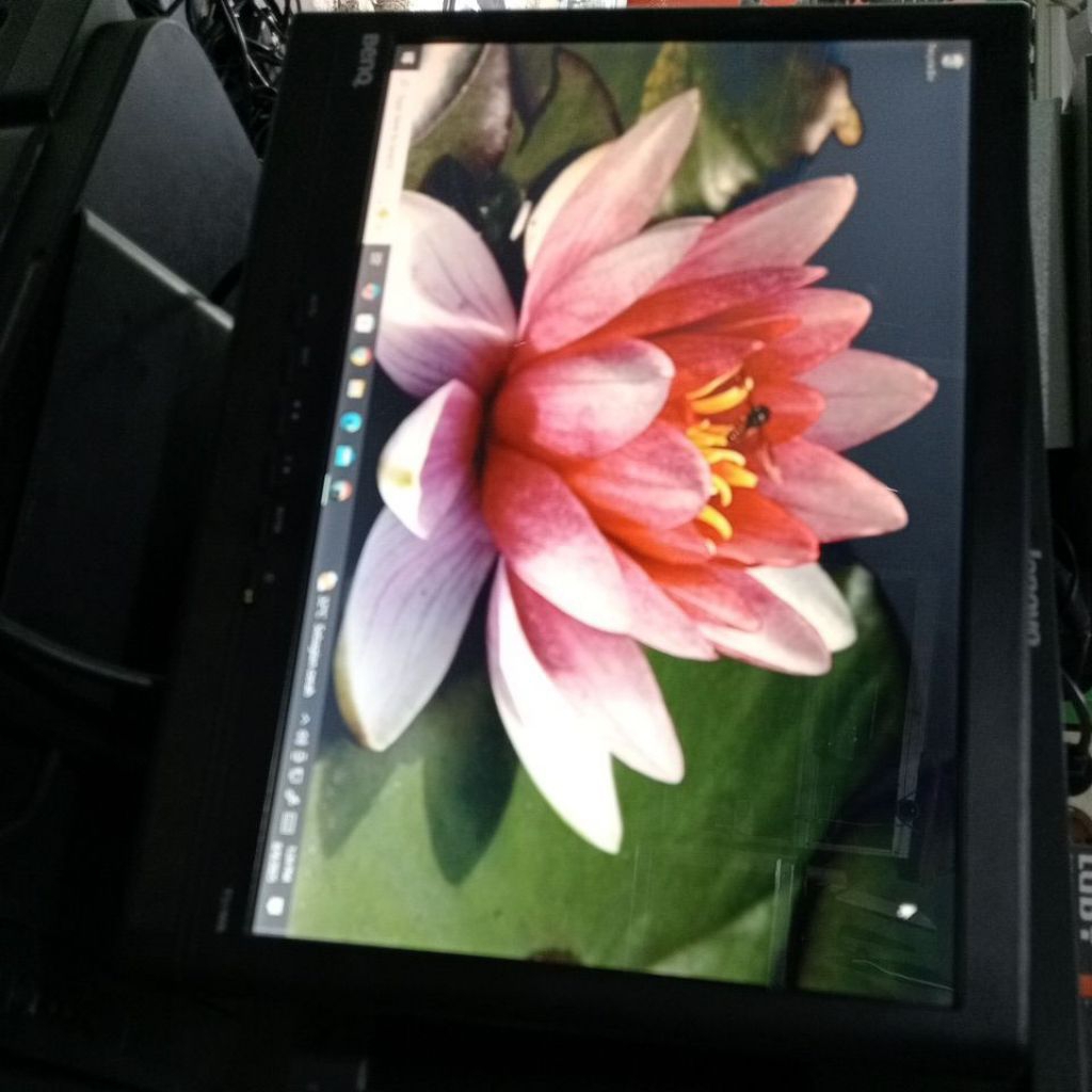 monitor second merek Benq 16 inch