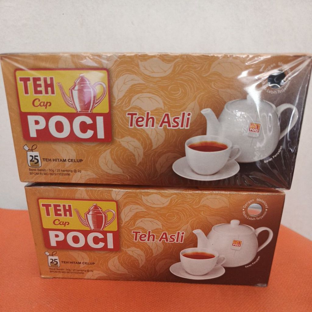 

Teh Hitam Celup/Teh Poci 50gr isi 25 kantong