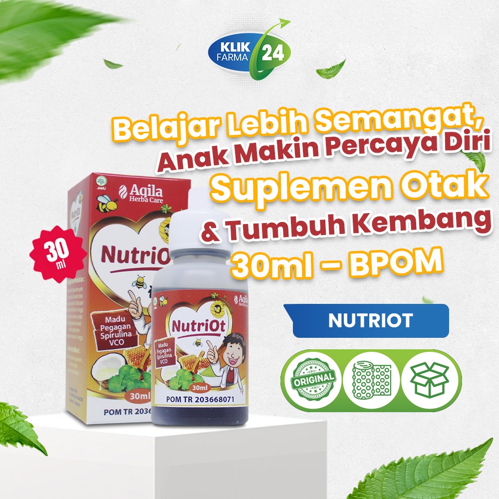 VITAMIN D UNTUK ANAK NUTRIOT Vitamin D Zinc Anak Vitamin Anak Daya Tahan Tubuh BPOM 30ml