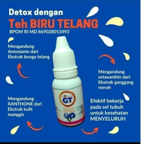 

teh biru garudaqu tea