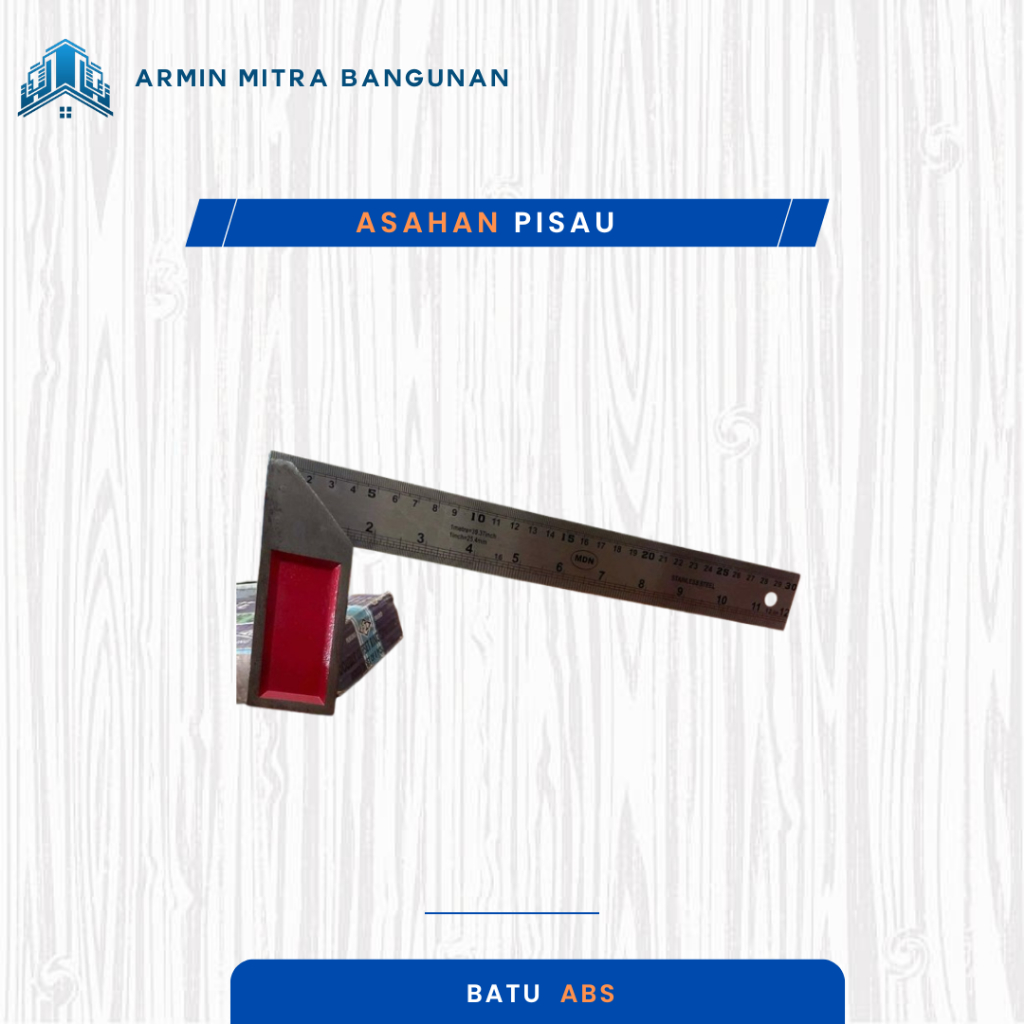 

penggaris siku tukang 12 inc
