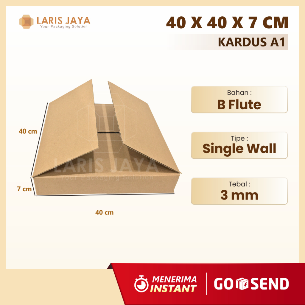 

Kardus | Box | Karton | Kotak Packing Laptop Album Kpop Cermin Macrame Piringan - 40 x 40 x 7 cm ( Kardus 40 x 40 x 7 cm )