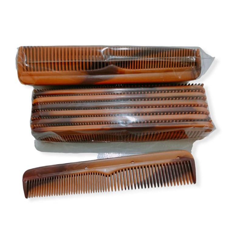 1Lusin sisir Rambut Coklat Panjang Sisir Top Coklat 13cm