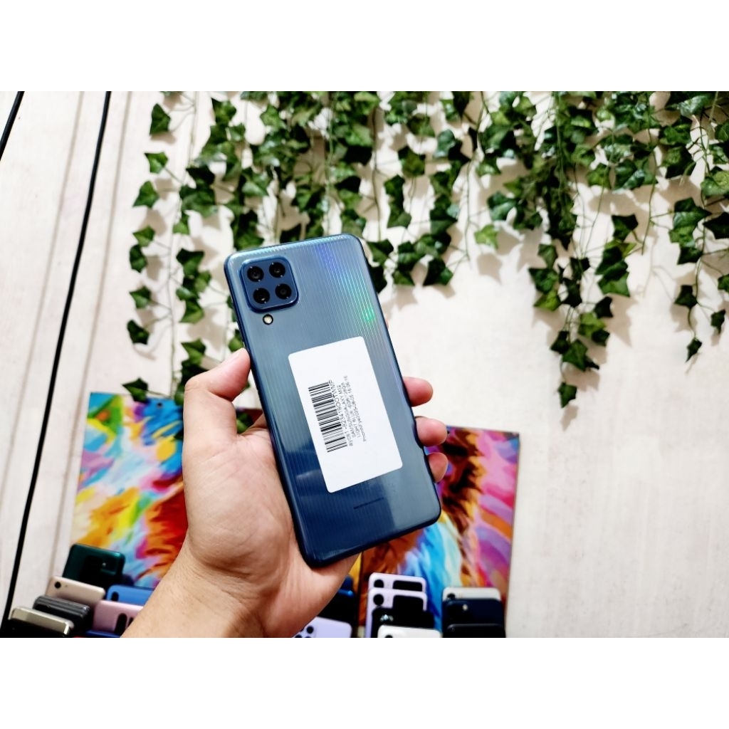 SAMSUNG M32 RAM 6/128GB DUALSIM RESMI INDO