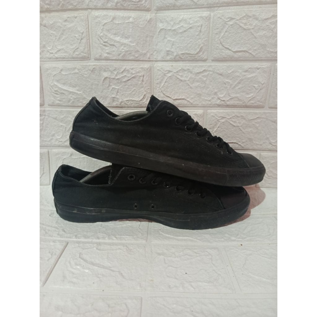 Sepatu Sneakers ¢*nverse CTAS low Fullblack size - 46