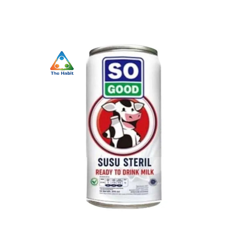 

(The Habit) So good susu steril kaleng 189 ml