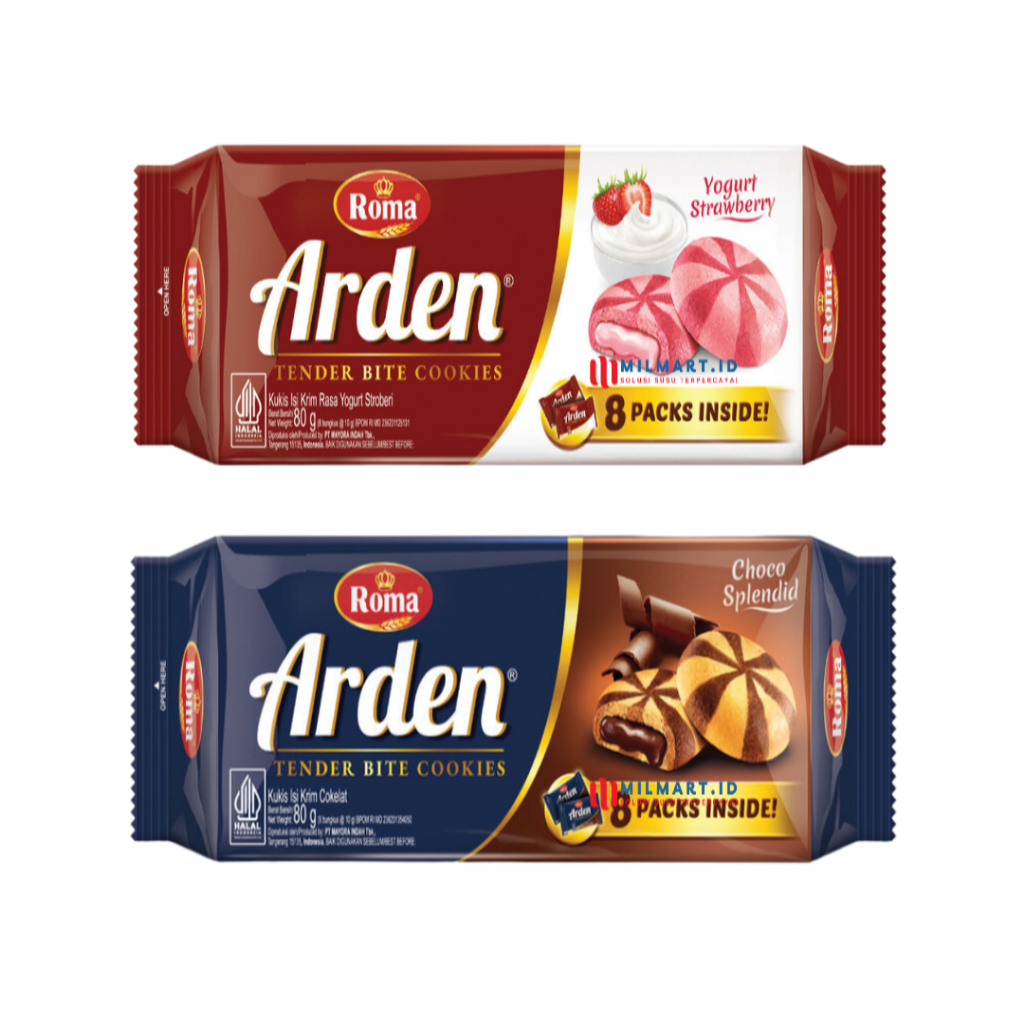 

Roma Arden Choco Yogurt Strawberry Splendid 72g All Variant