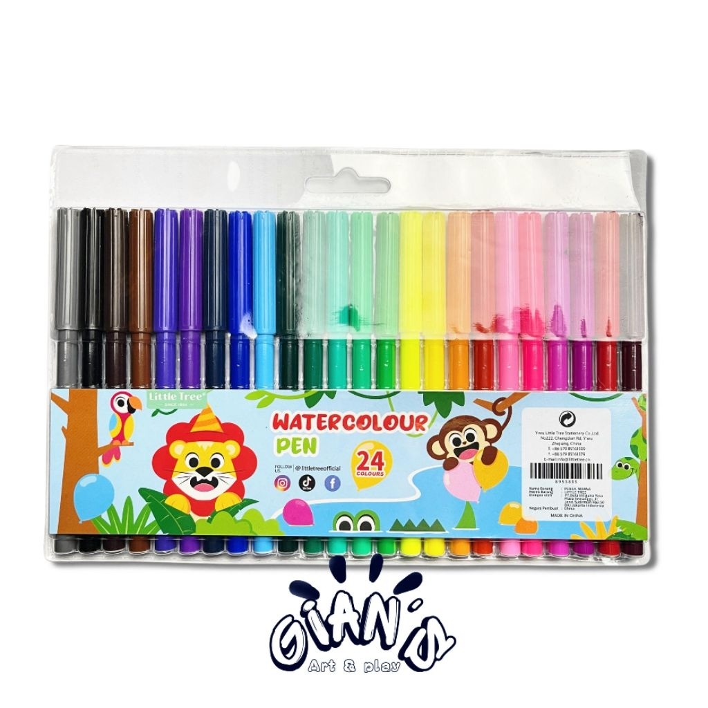 

Water Colour Spidol Warna isi 24 Murah dan bagus