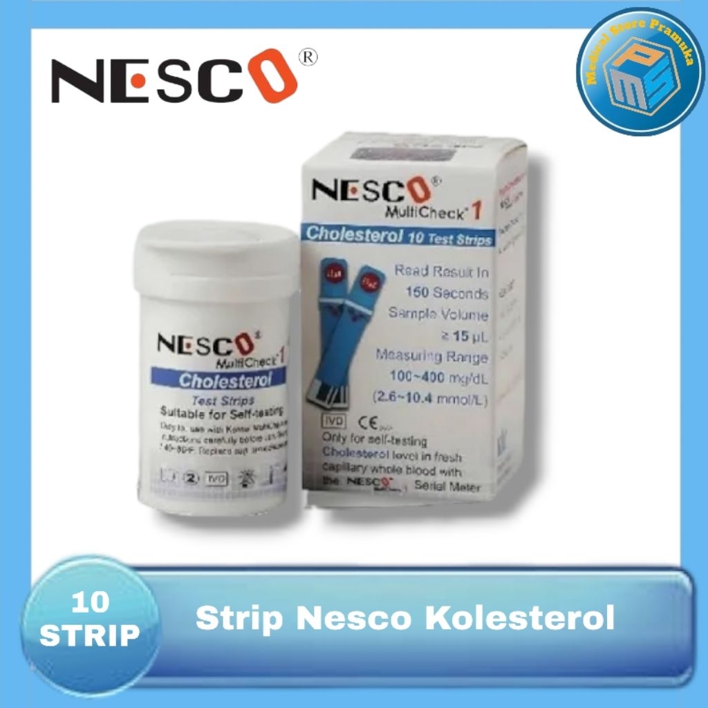 Strip Nesco Kolesterol  Isi Ulang Nesco Kolesterol Refill Nesco Kolesterol  Nesco Cholesterol
