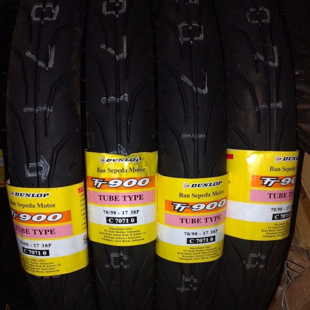 ban luar Dunlop tubetype 70/90-17 TT900