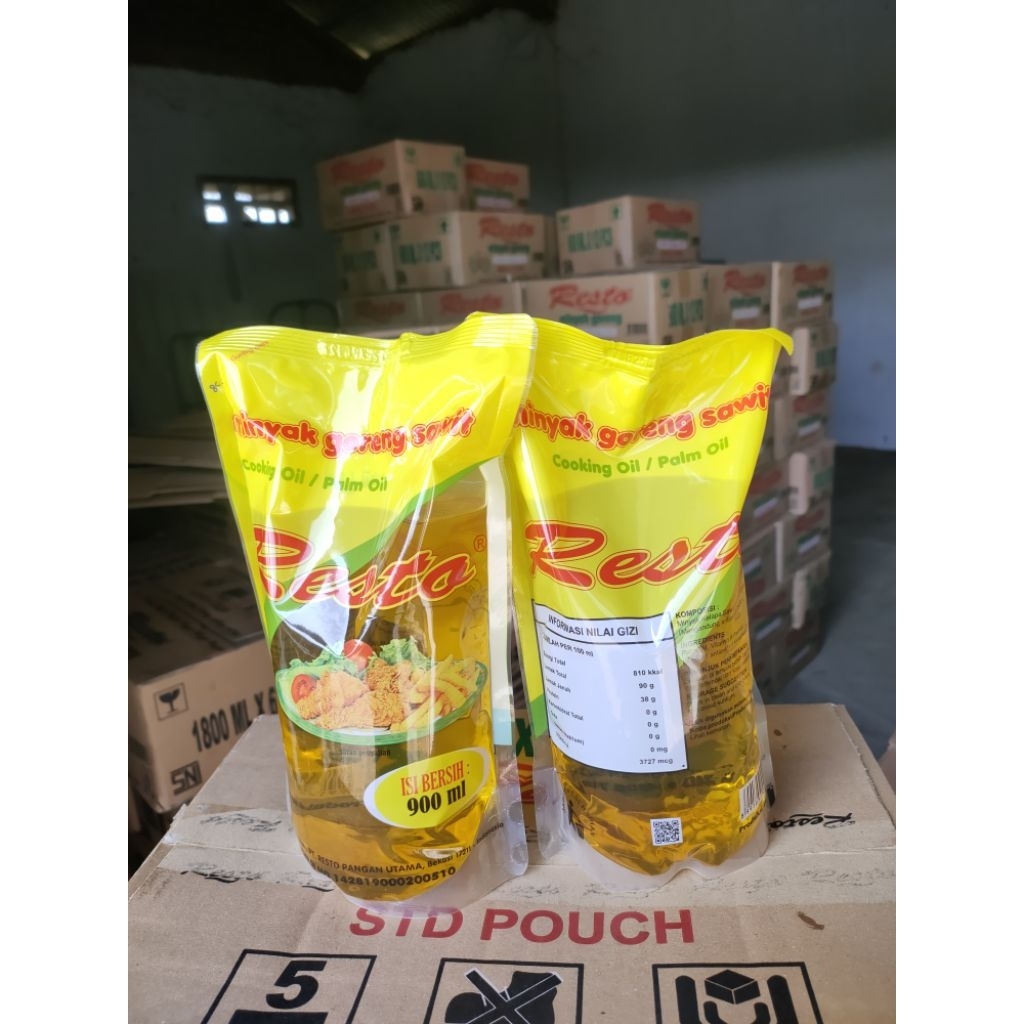 

Minyak Resto 900ml & 1800ml (Kualitas medium)