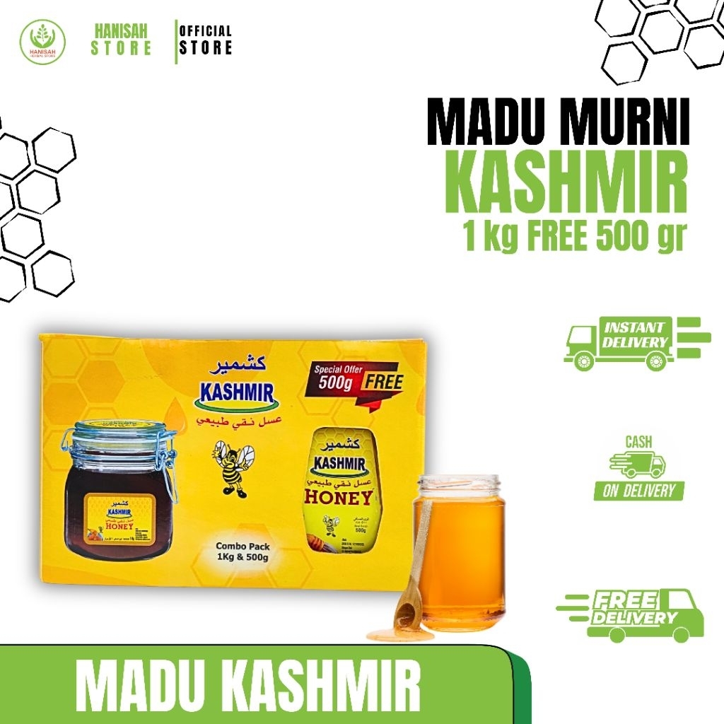 

MADU MURNI KASHMIR 1 KG FREE 500 GR • hanisahstore