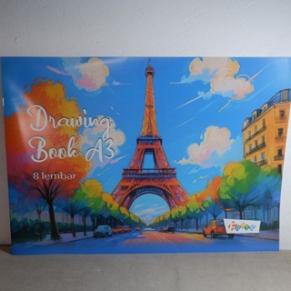 

Squair Buku Gambar 8 Lembar Ukuran A3 Murah Dodo