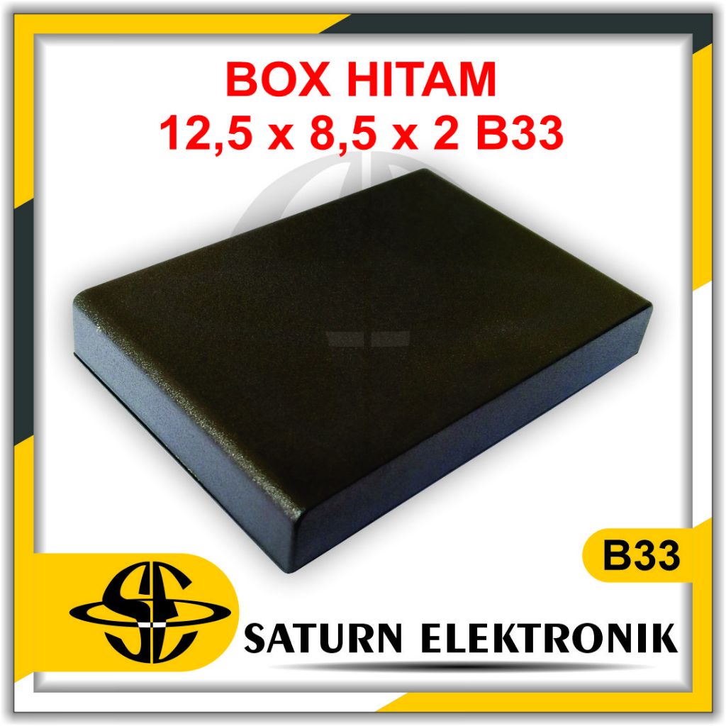 

BOX HITAM 12.5x8.5x2 B33
