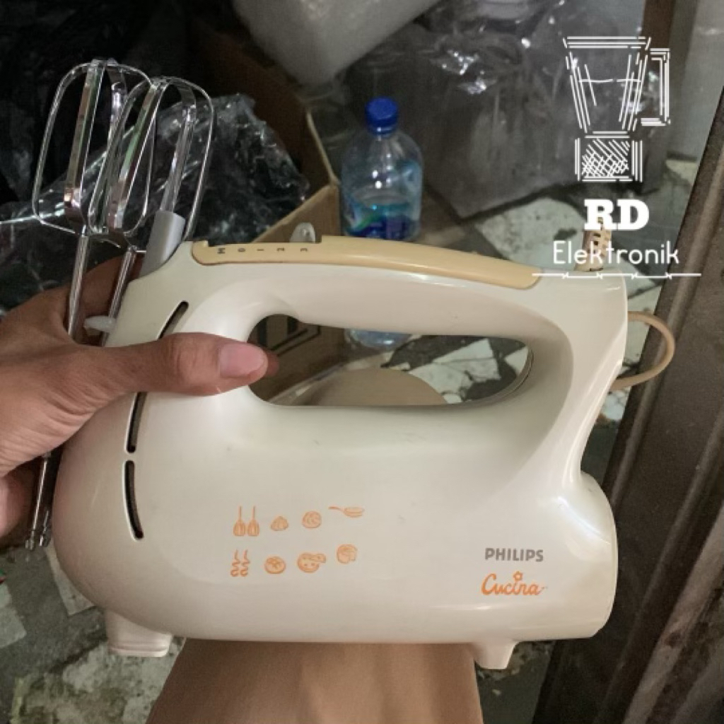 Hand mixer philips cucina HR 1538 1530 second original