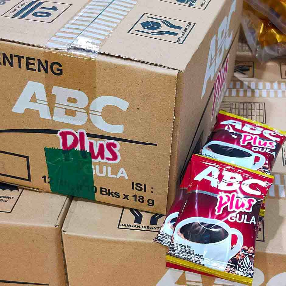 

Kopi ABC Plus Gula (1 Karton isi 120 sachet)
