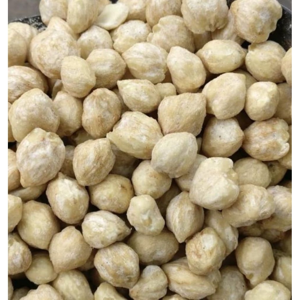 

kemiri super utuh kupas glondong kemasan 1 kg an